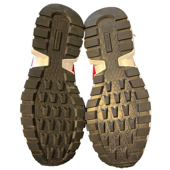 Fig X New Balance 574S Pop Red White & Pink Women’s 9.5 Men’s 8 - Picture 7 of 12